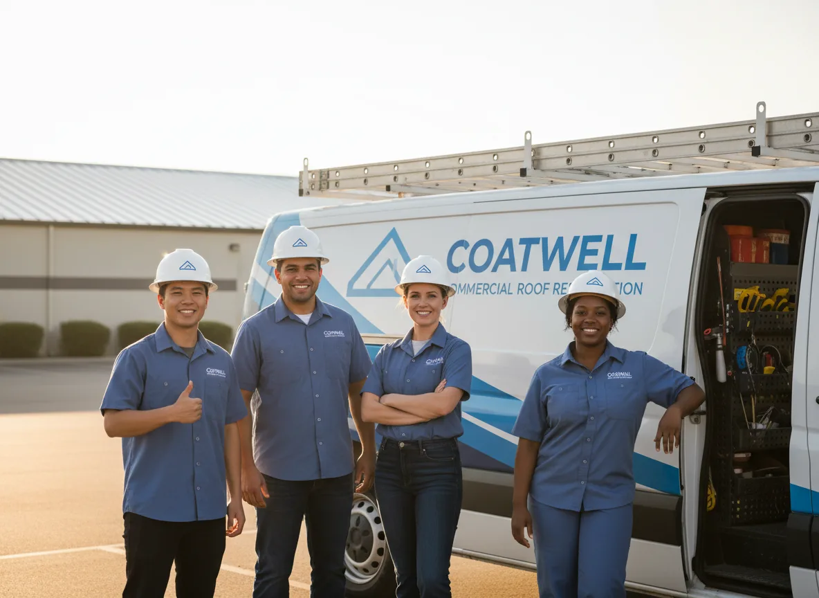 Commercial roof coating company in Marsland, NE